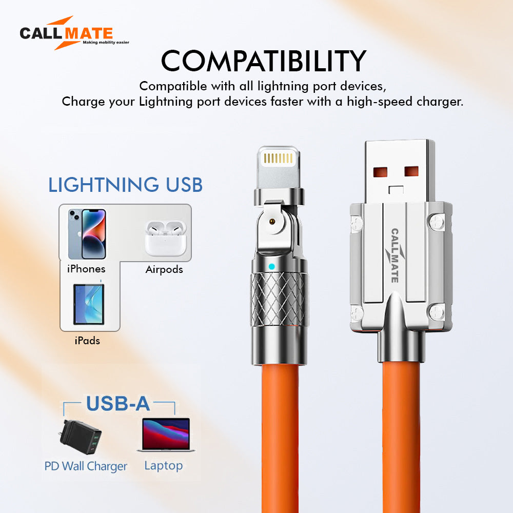 PowerFlex Pro- 120W Lightning Data & Charging Cable
