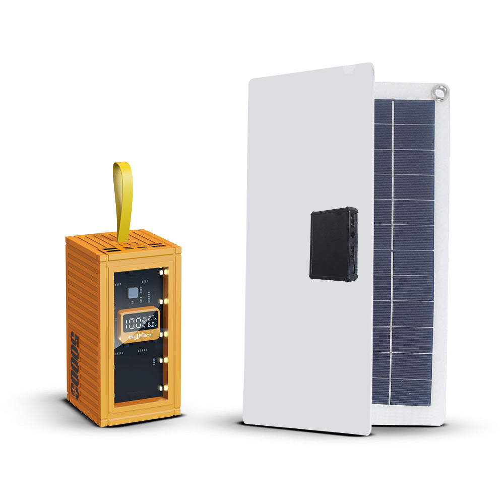 Ultrafuse Power Bank 50000mAh with 30W Solar Panel