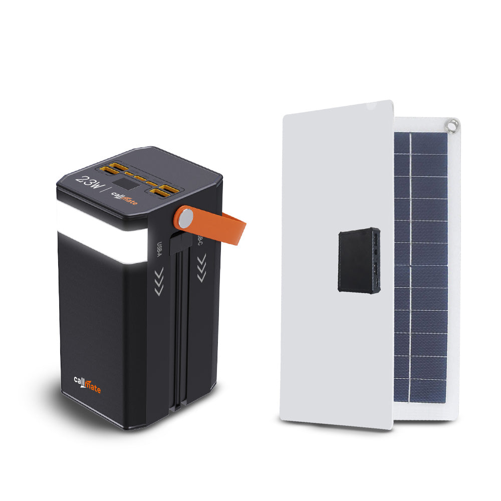 Treasury Power Bank 100,000mAh with 30W Solar Panel