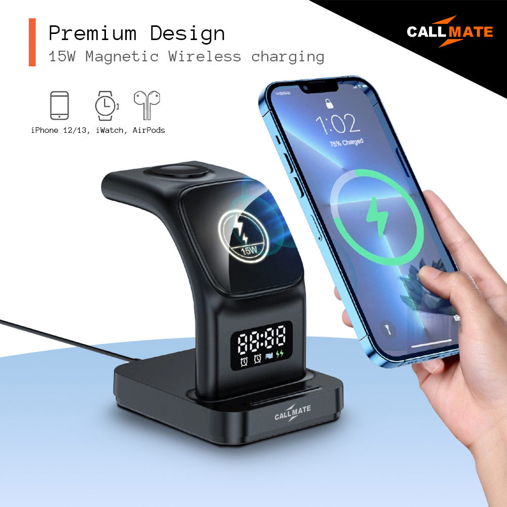 MagDock 5 IN 1 Magnetic Wireless Charger