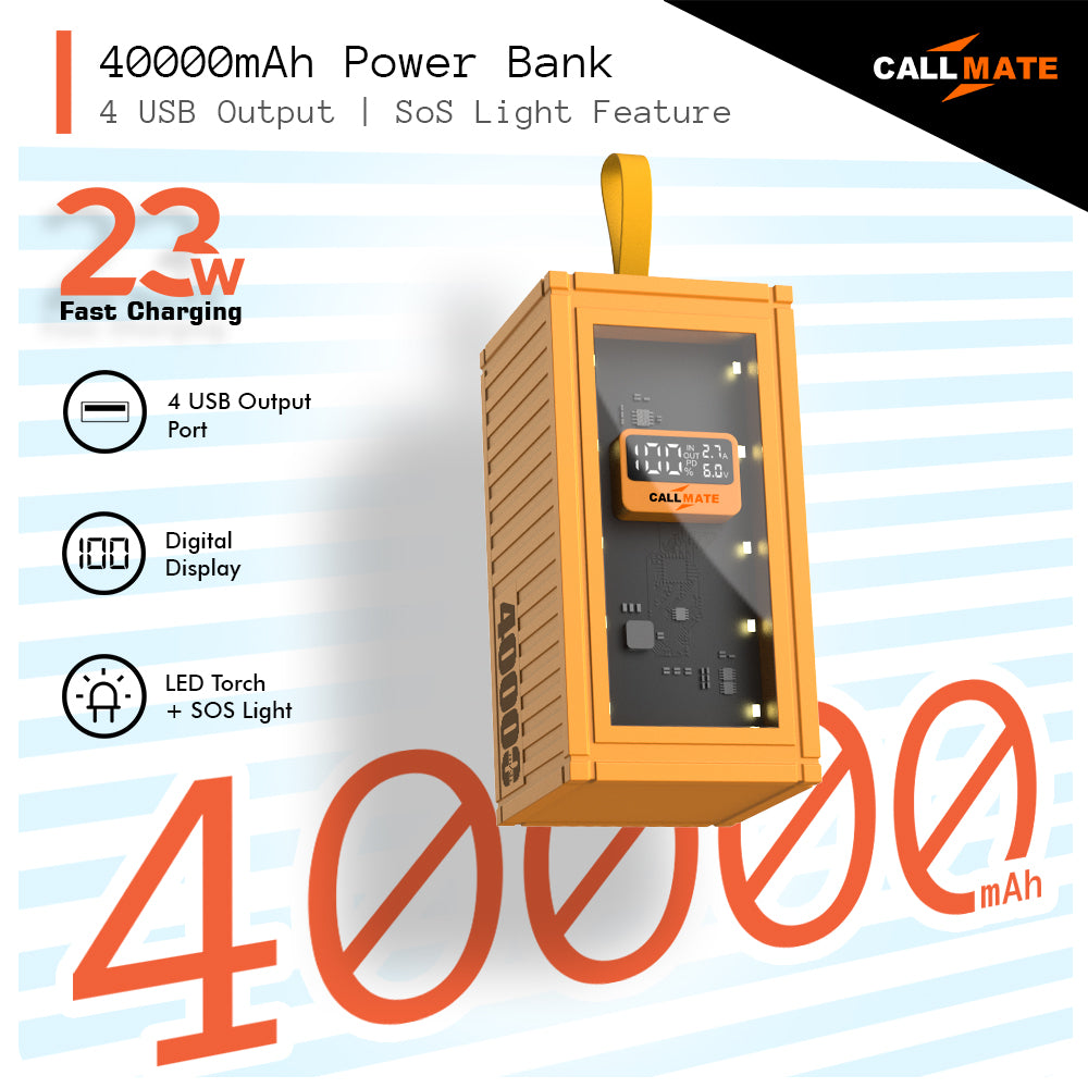 Ultrafuse: The Power Bank 40000mAh