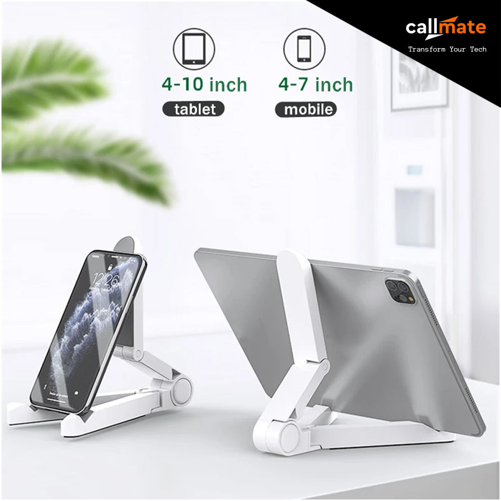 Universal Folding Tablet Stand (White)