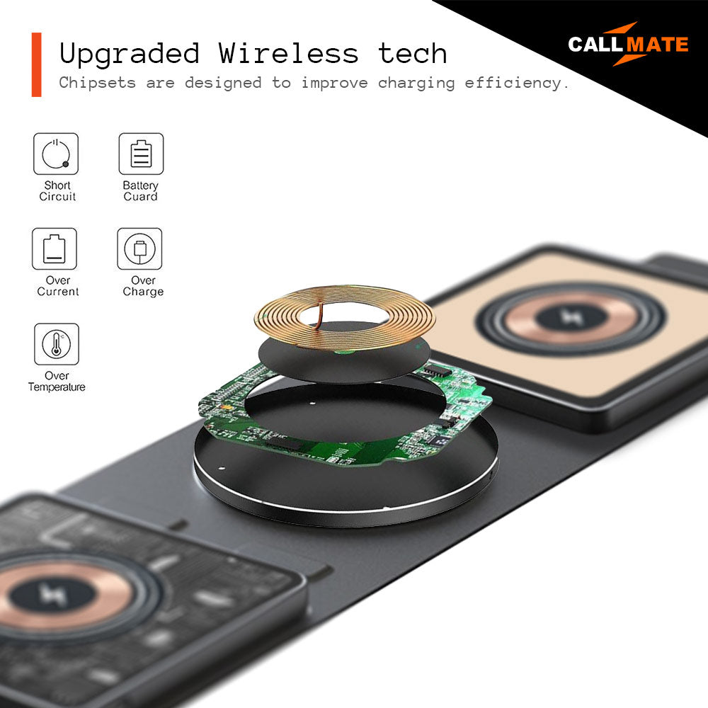 MagFuse 3-in-1 Foldable Wireless Charger