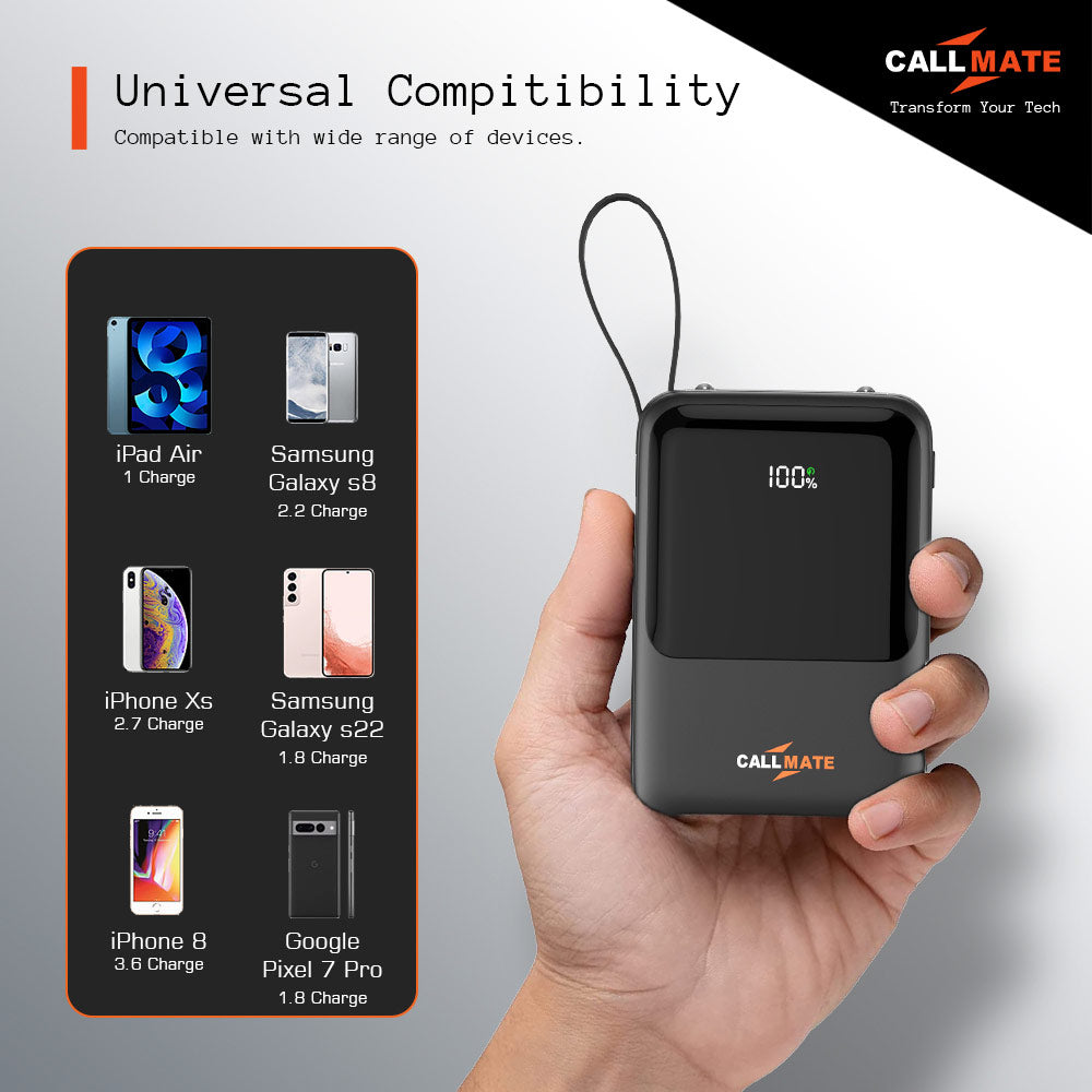 DX-467: Power Bank 10000mAh Flashlight