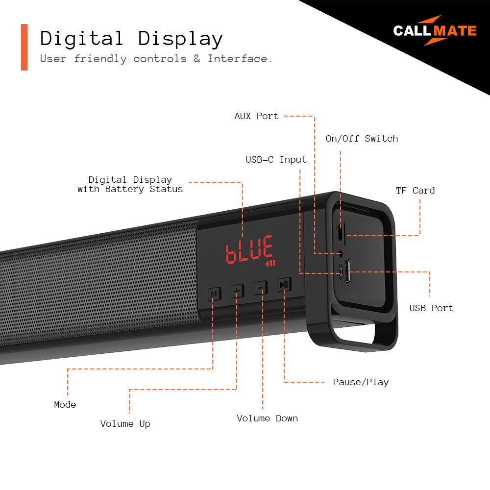 EchoBass Wireless Soundbar
