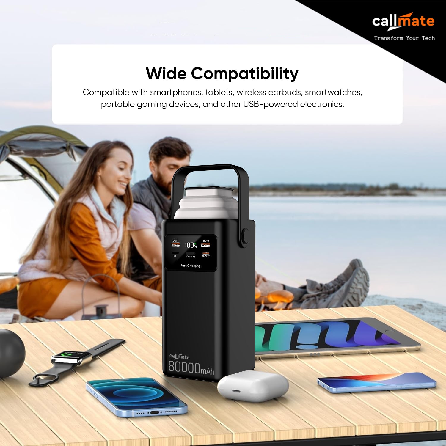 Tripmate Max: The Power Bank 80,000mAh