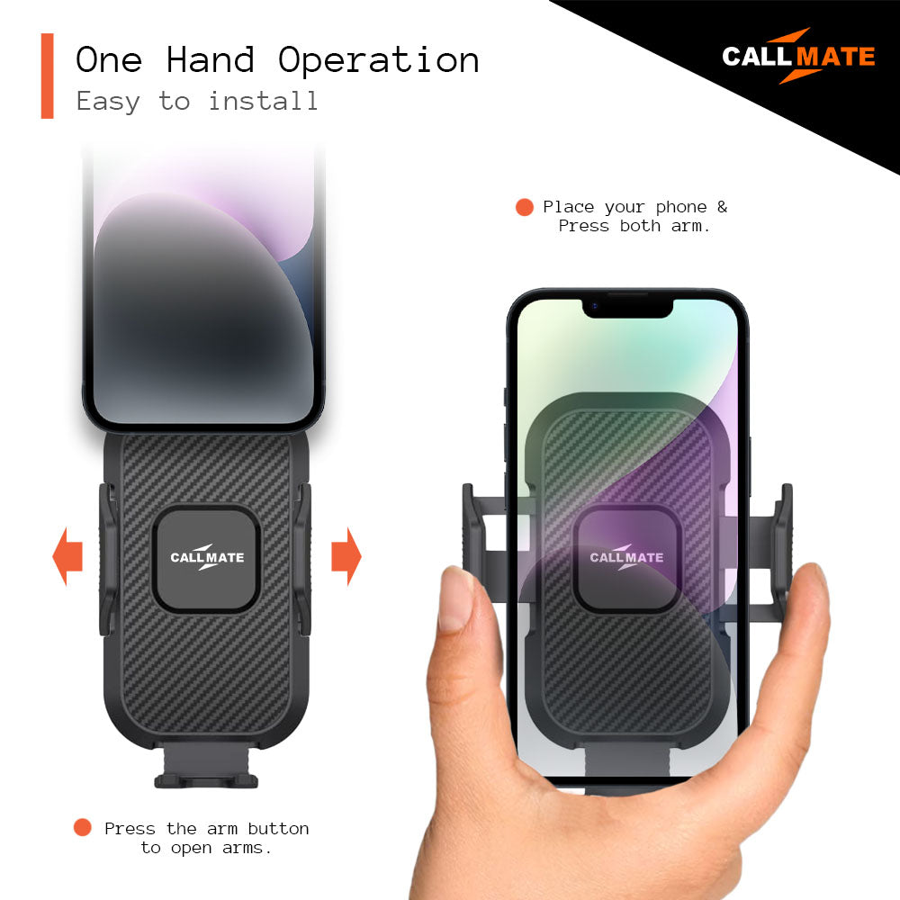 ApexHold: Phone Holder for Car Dashboard/ Windshield/Desktop
