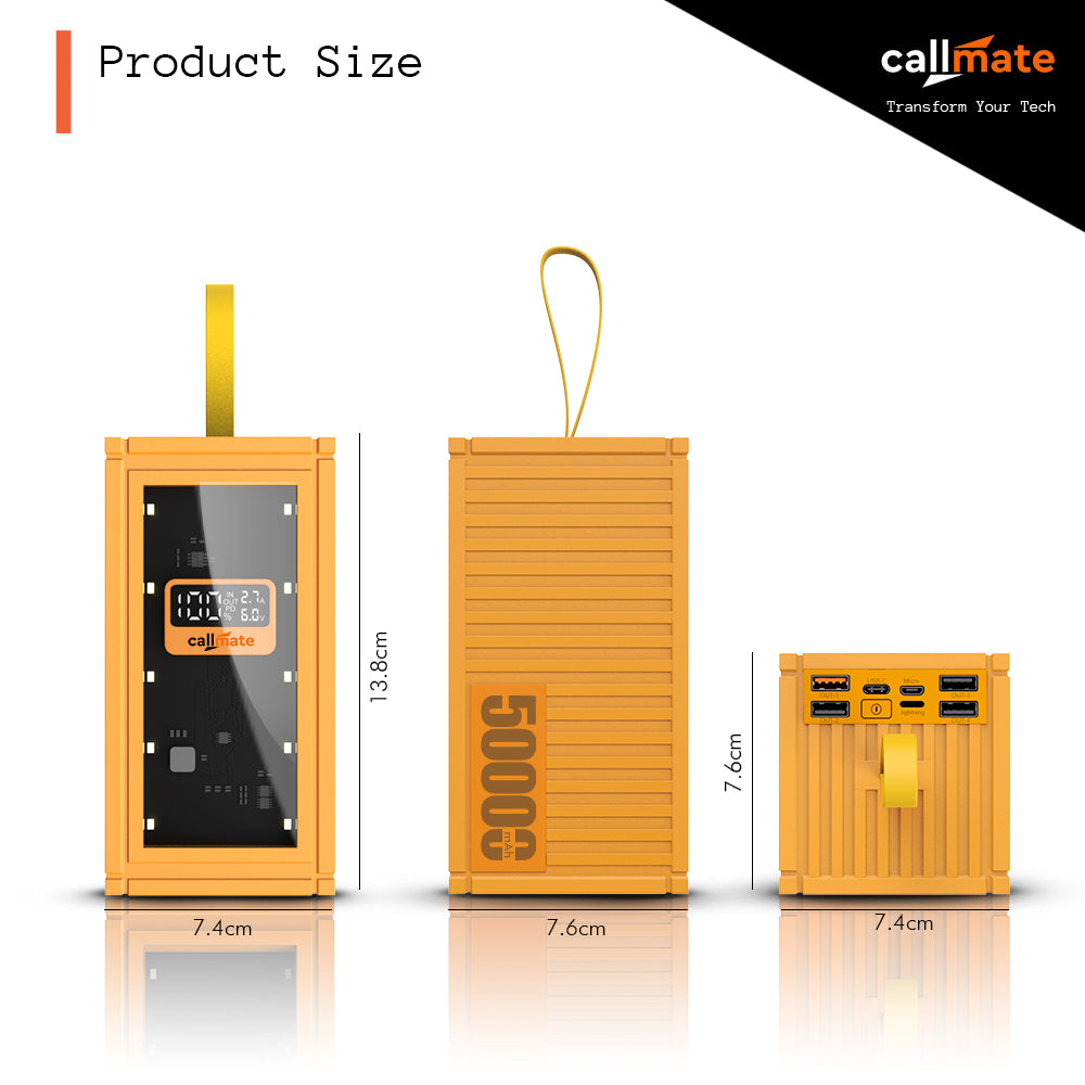 Ultrafuse Power Bank 50000mAh with 30W Solar Panel