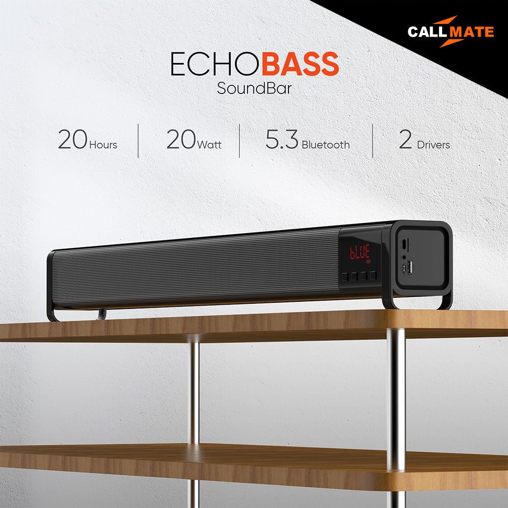 EchoBass Wireless Soundbar