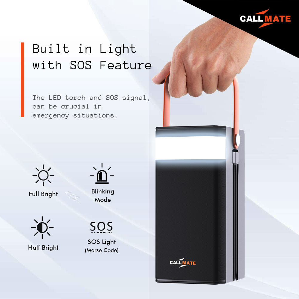 Treasury Power Bank 100,000mAh with 30W Solar Panel
