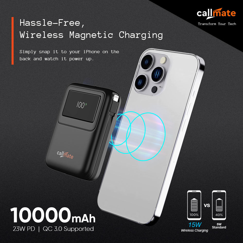 Energybot: The Wireless Power Bank 10000mAh