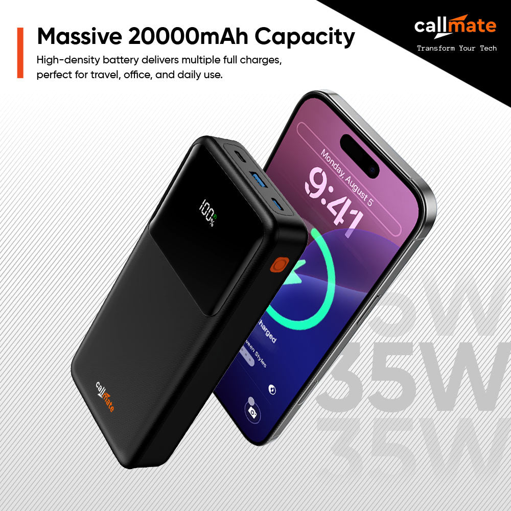 Spectra: The Power Bank 20000mAh (35W)