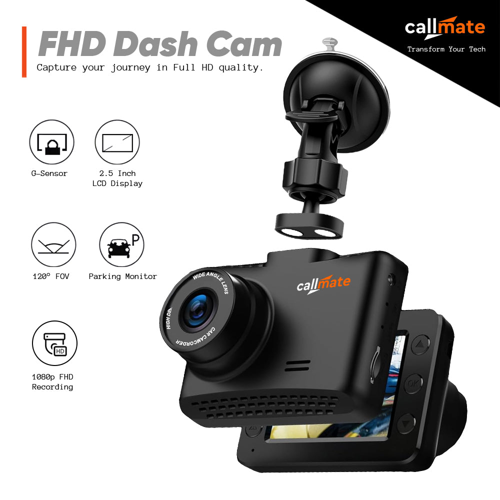 Roadrunner : Car Dashboard Camera 1080p Full HD