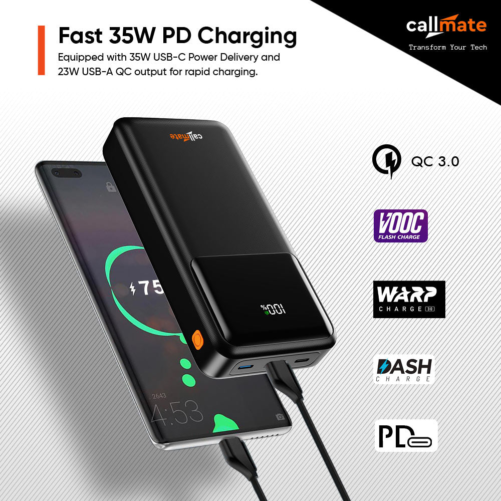 Spectra: The Power Bank 20000mAh (35W)