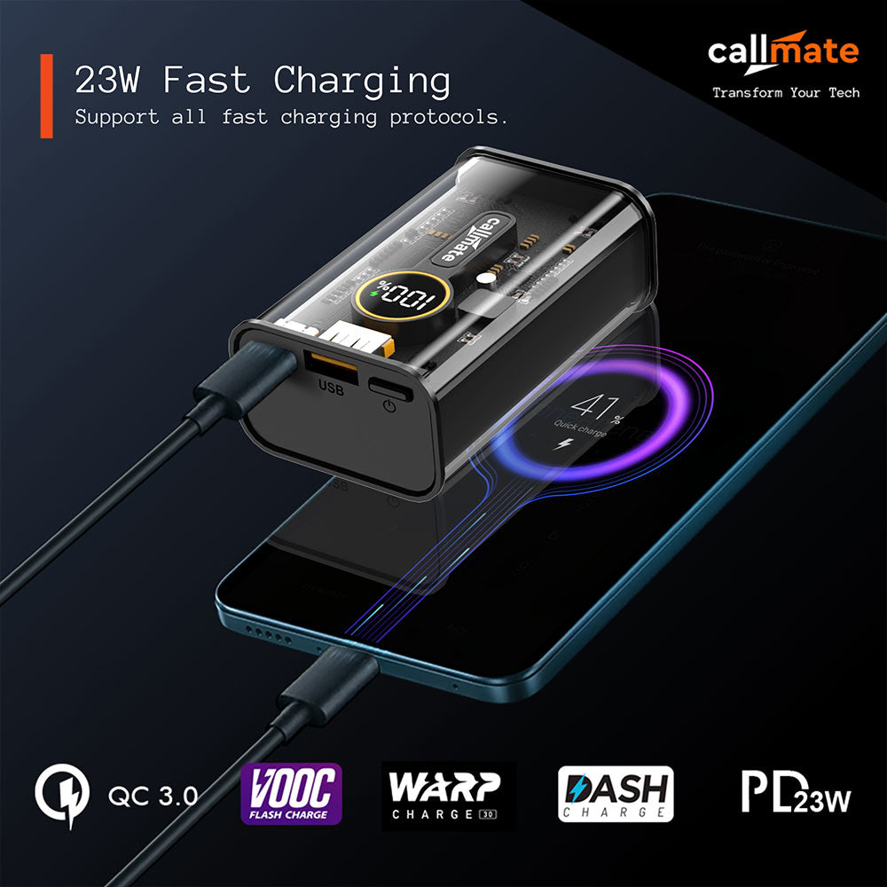 Hyperion: The C-Thru Power Bank 10000mAh (Black)