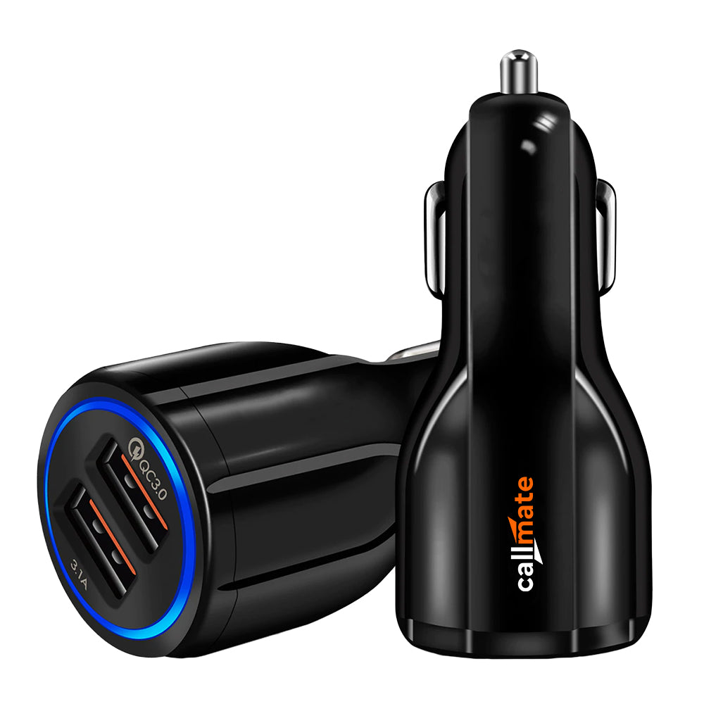 Callmate CT54 Dual Port Car Charger (Free Cable)