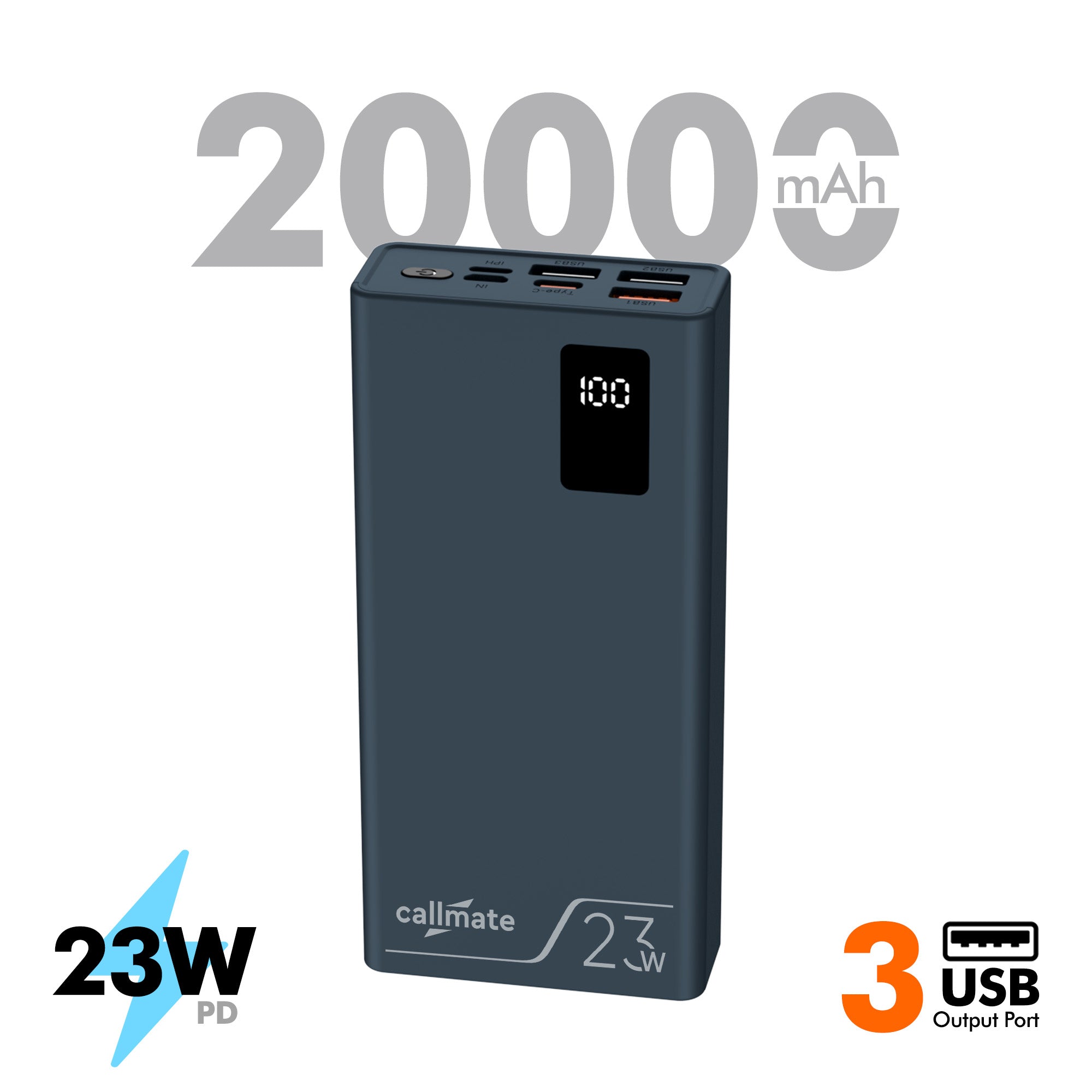Meteor: The Power Bank 20000mAh