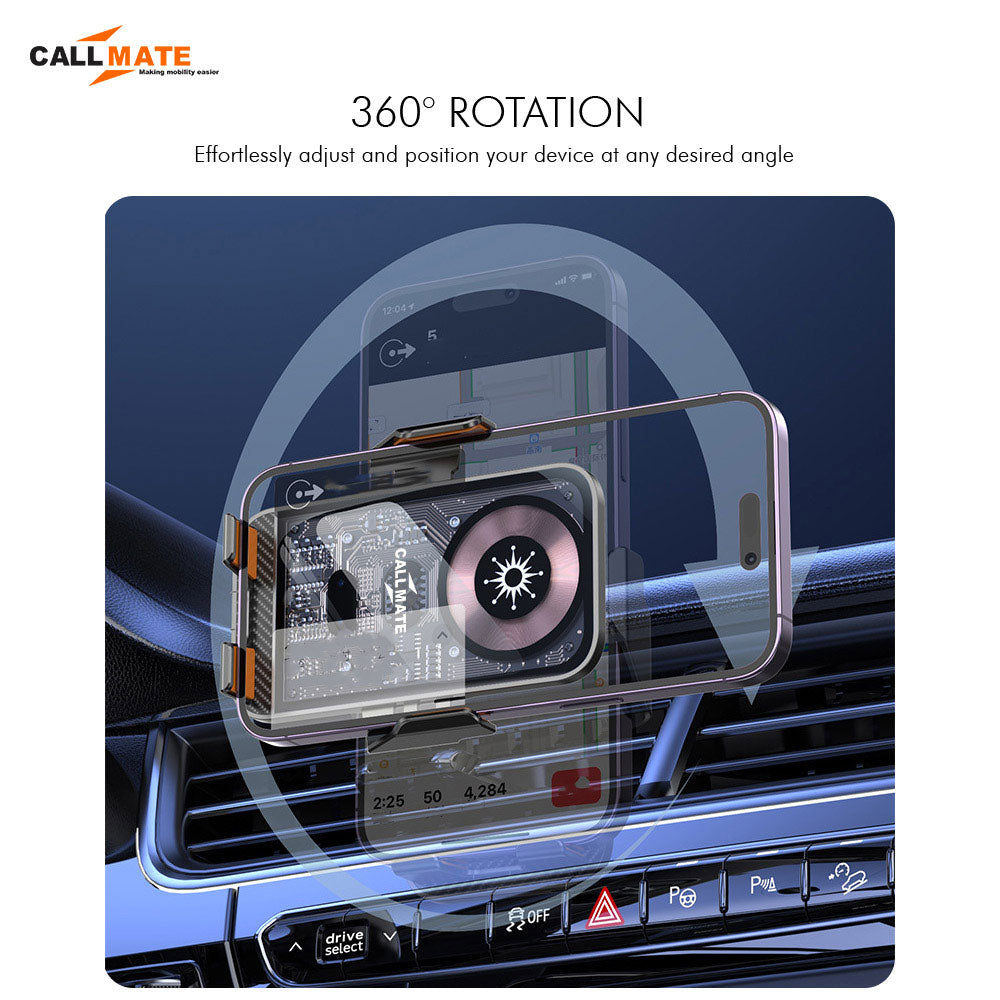 C- Thru PowerDrive : 15W SmartSense Car Mount Holder
