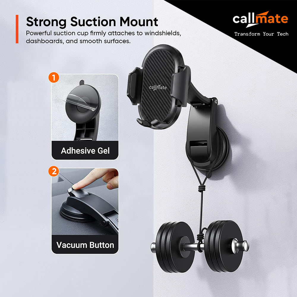 Car Mobile Holder for Dashboard & Windscreen