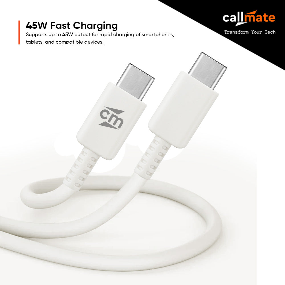 45W Type-C to Type-C Cable (1M)