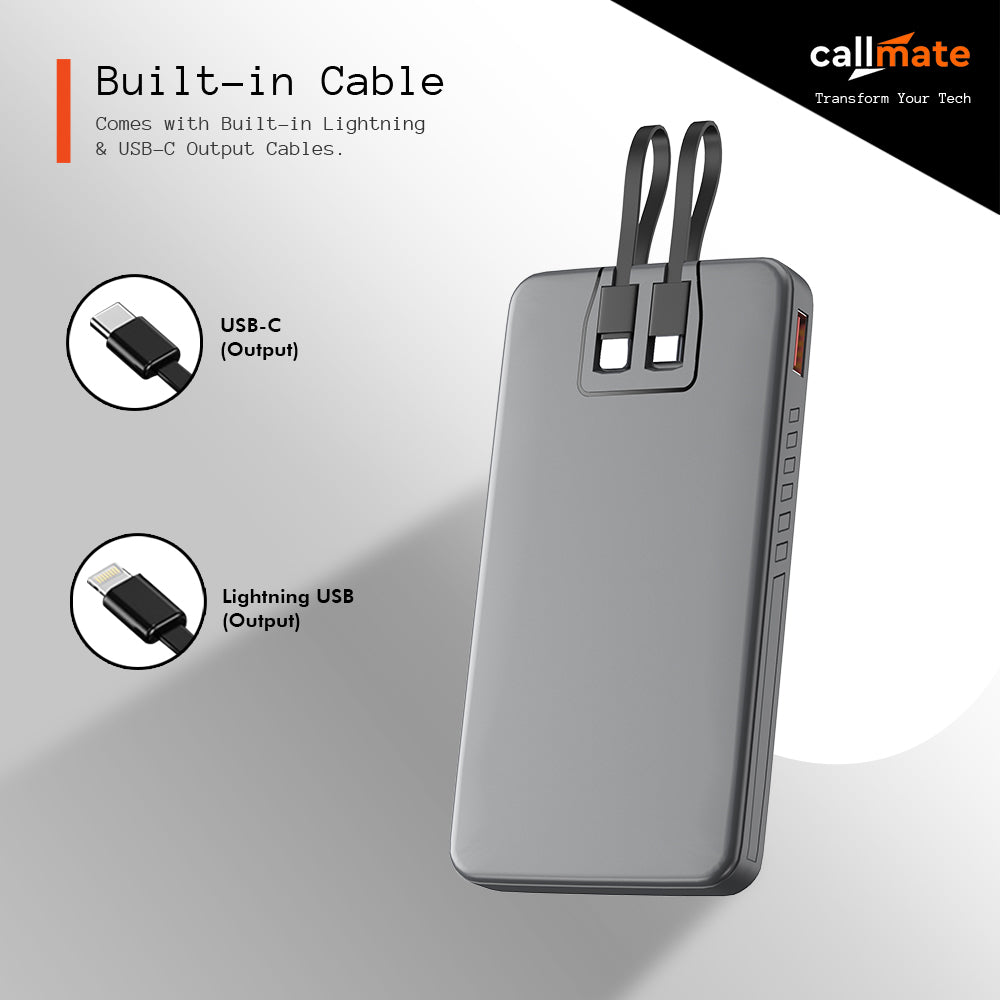 C-Thru 10000mAh Power Bank