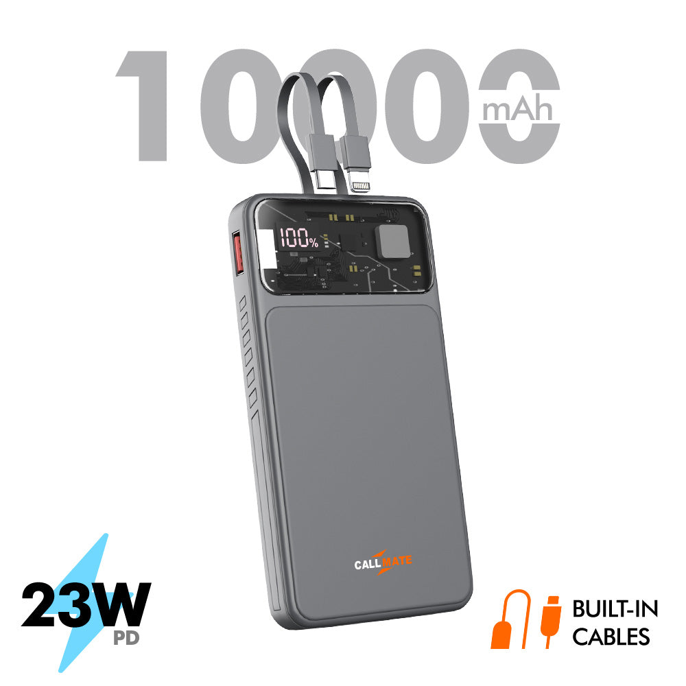 C-Thru 10000mAh Power Bank