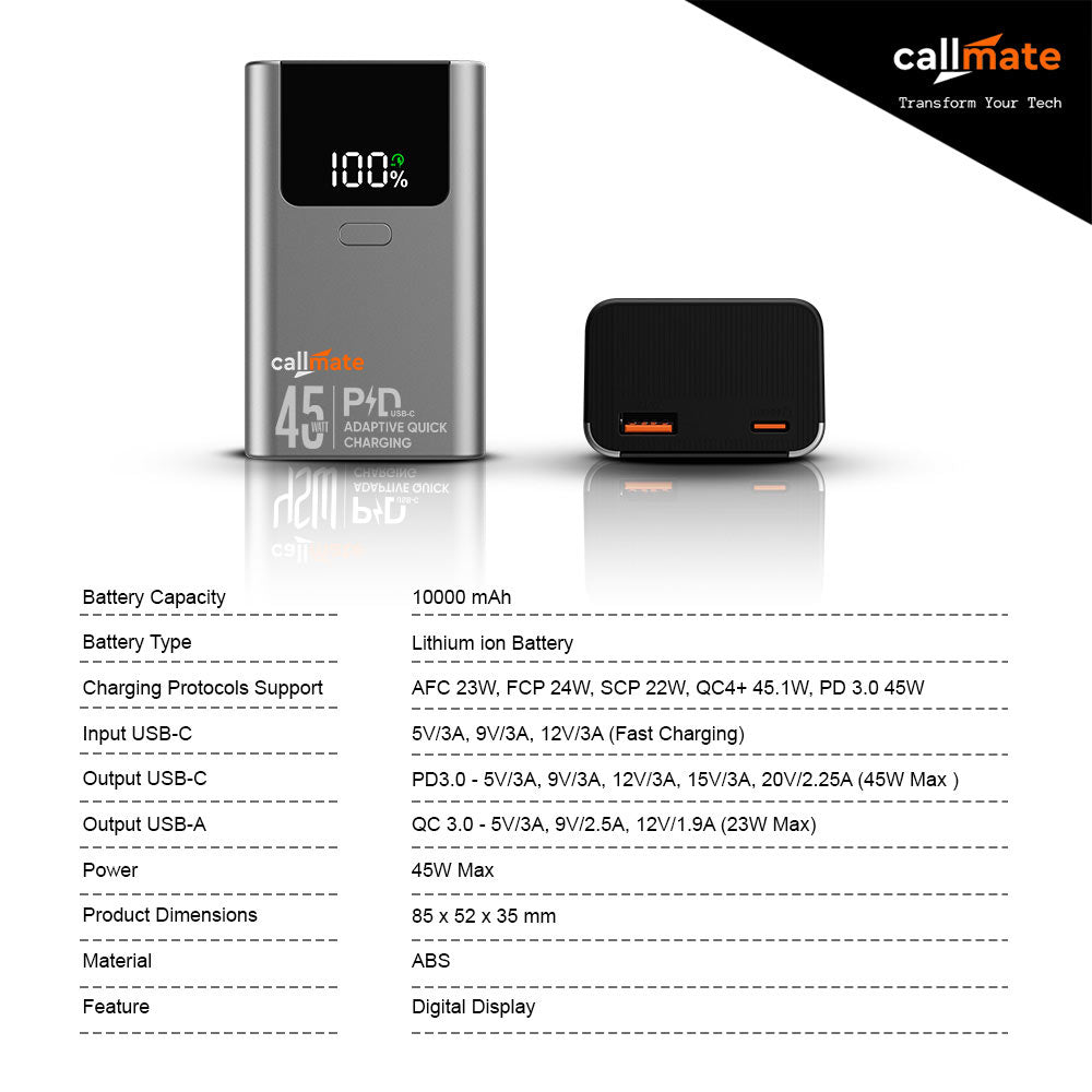 Vanguard Mini: The Power Bank 10,000mAh