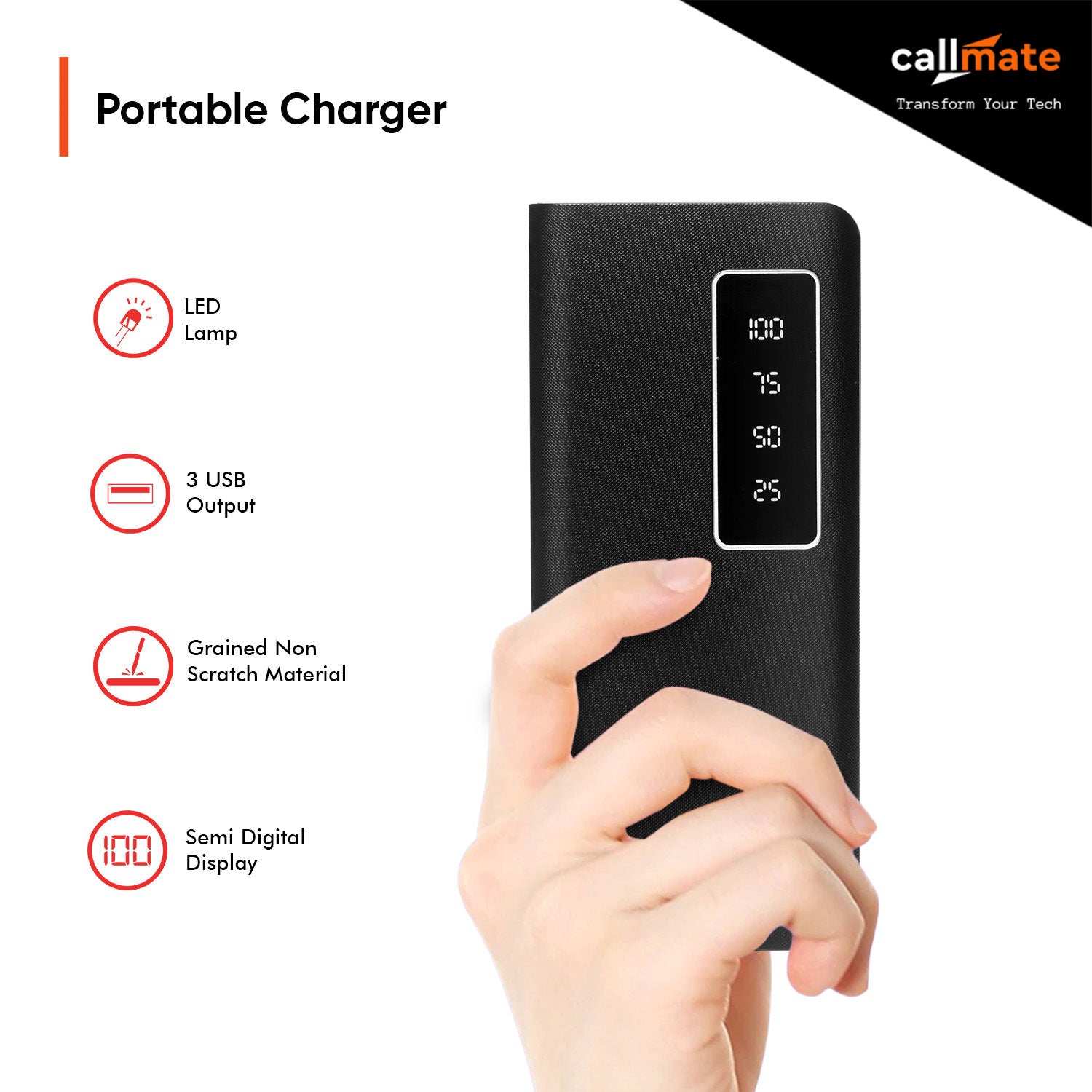 Flash: The Power Bank 10000mAh