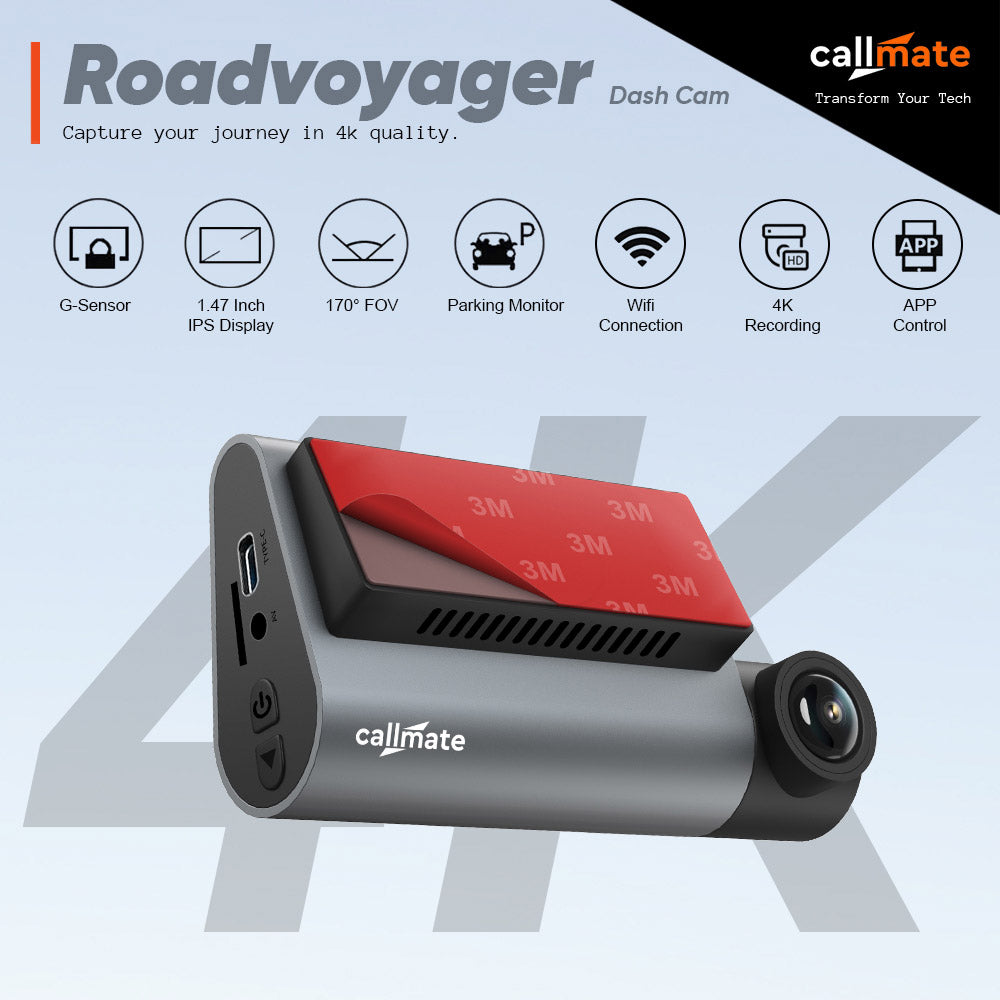 Roadvoyager: Car Dashboard Camera 4k Ultra HD