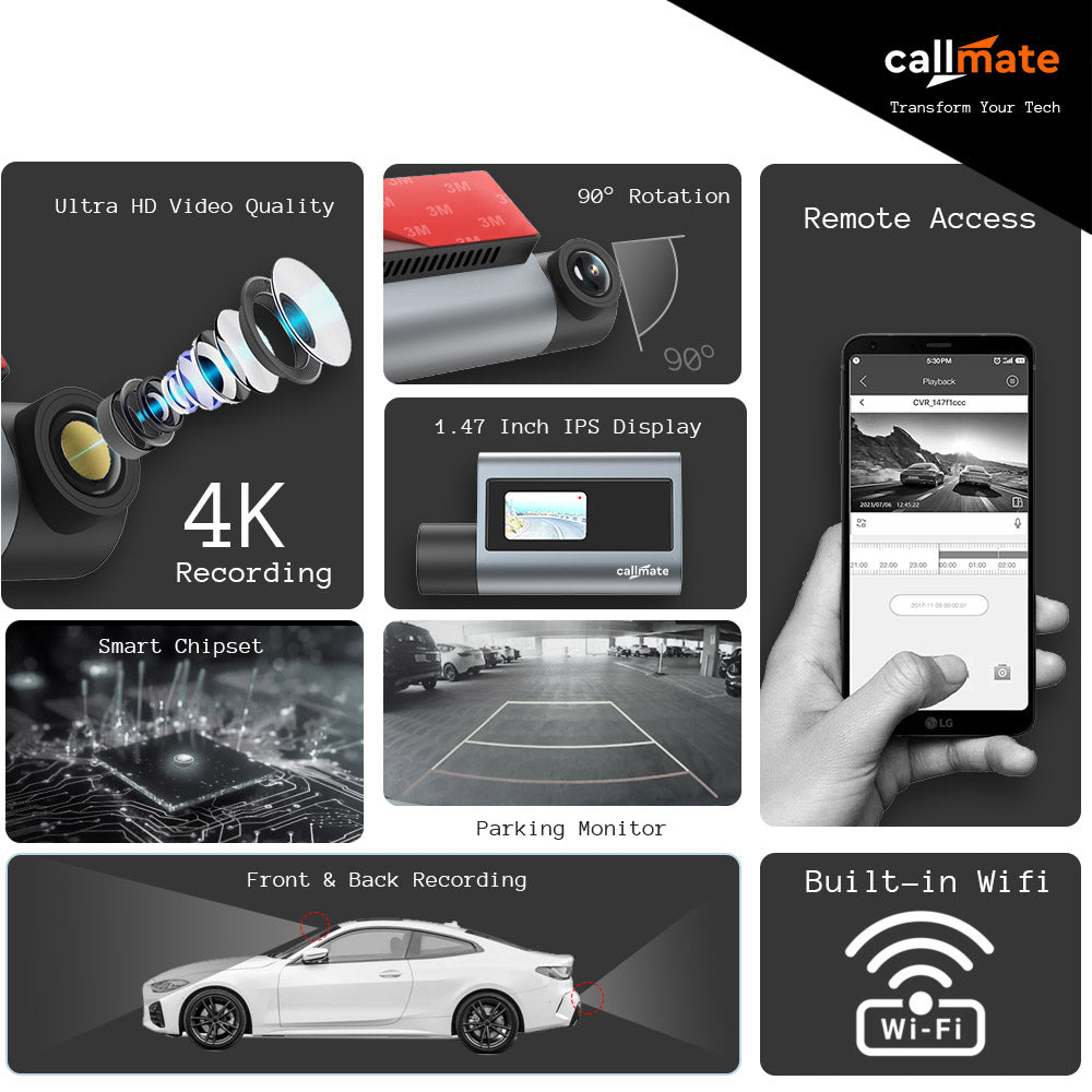 Roadvoyager: Car Dashboard Camera 4k Ultra HD