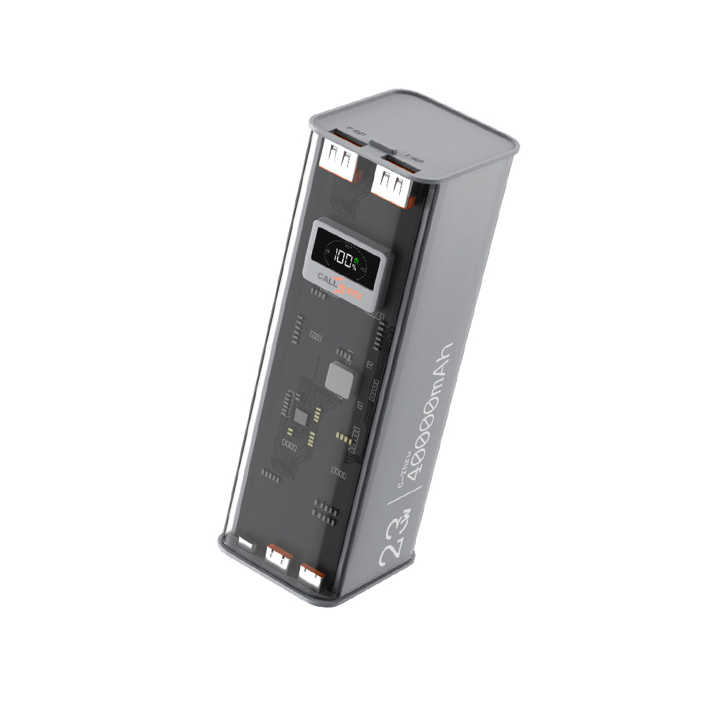 Callmate 40000 mAh Power Bank (23 W, Fast Charging, Power Delivery 3.0, Quick Charge 3.0) (Green, Lithium-ion)