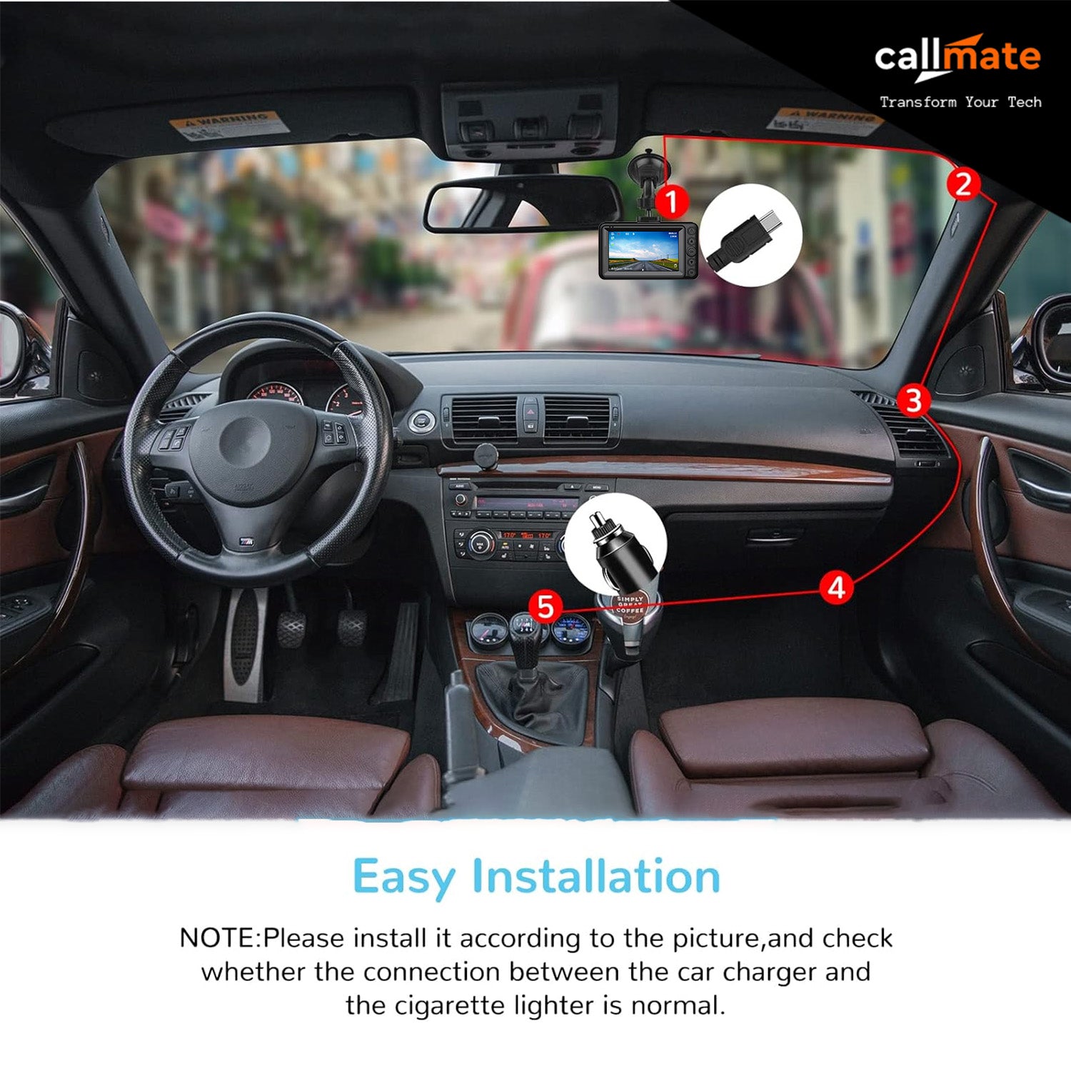 Roadrunner Pro: Car Dashboard Camera Full HD quality