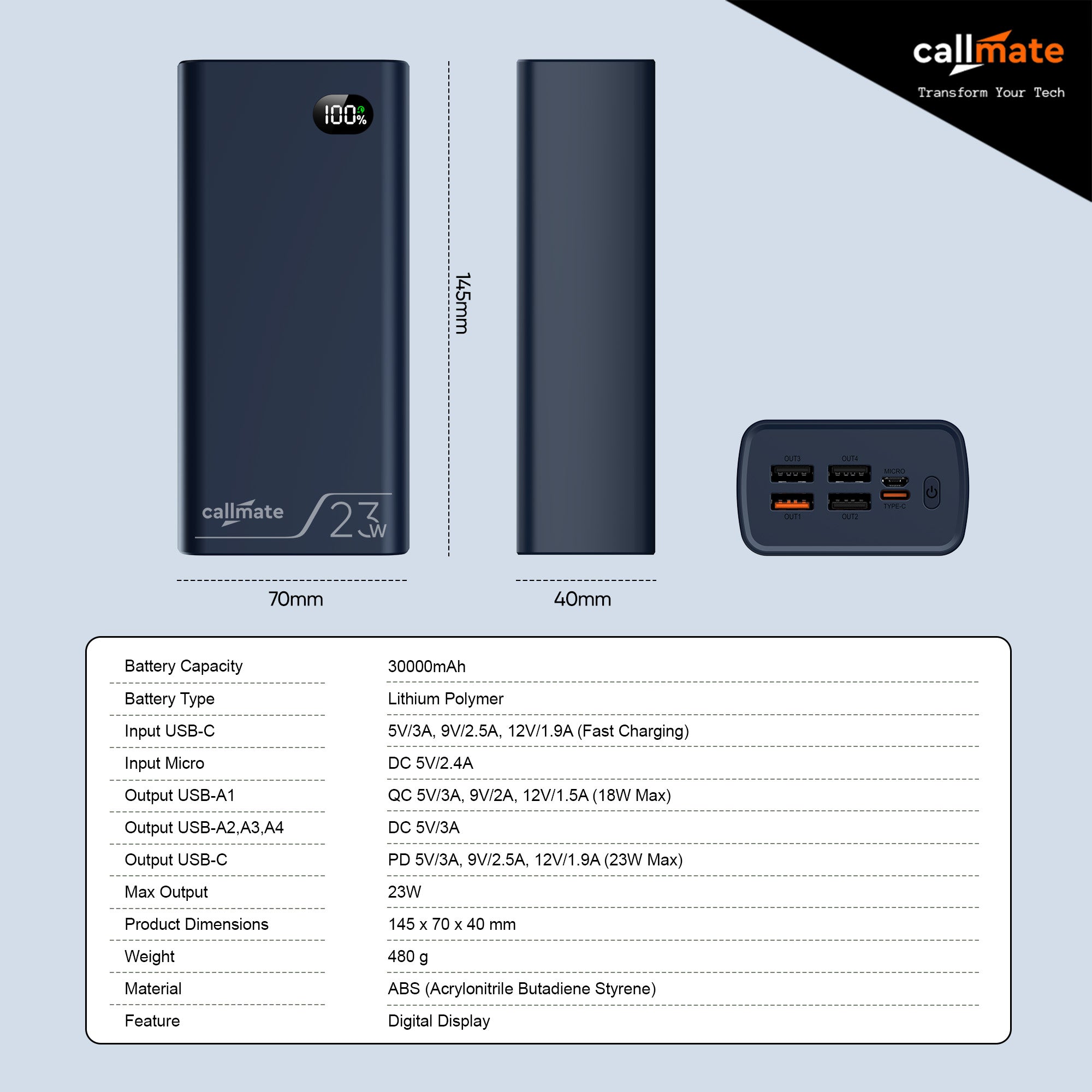 Circuit: The Power Bank 30000mAh