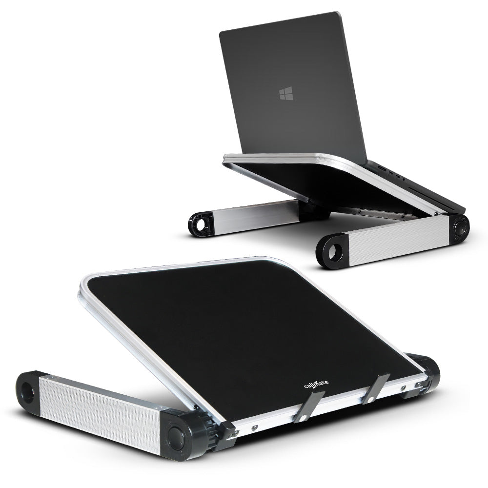 Portable Aluminum Laptop Stand (Silver)