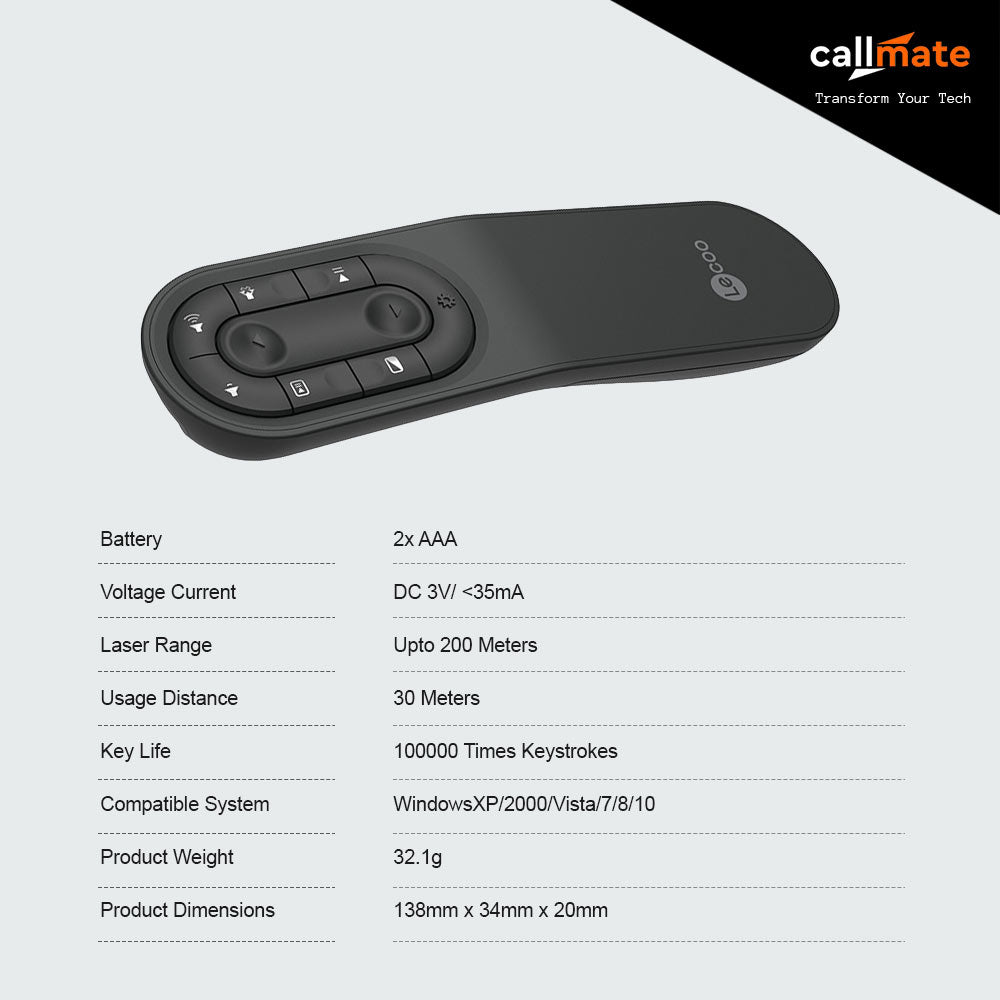 Wireless Presenter Remote