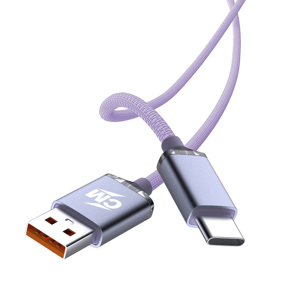 Callmate Complimentary Usb To C Braided Cable, 55w