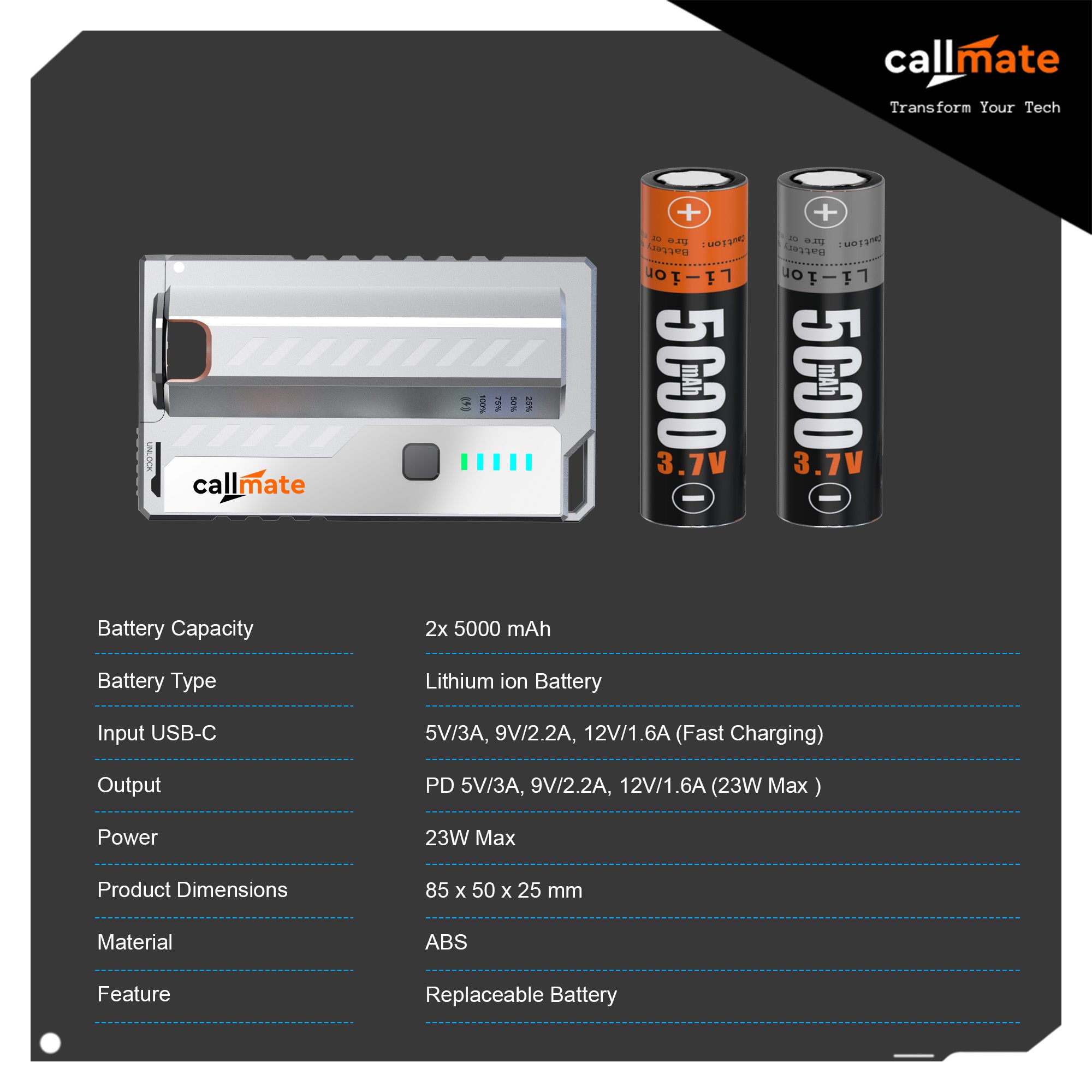 Shotgun: The Power Bank 10000mAh