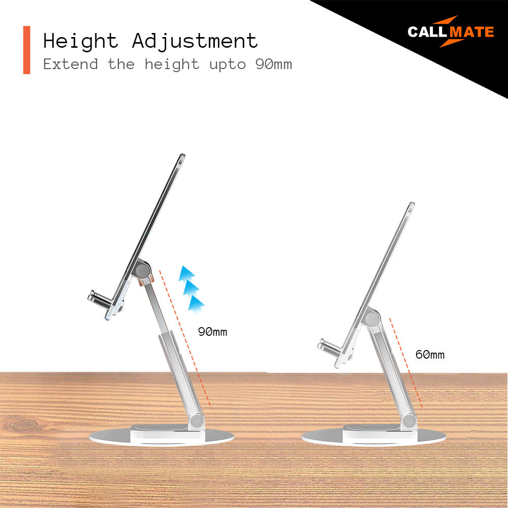 FlexiGrip 360°- Desktop Foldable Mobile Phone Stand