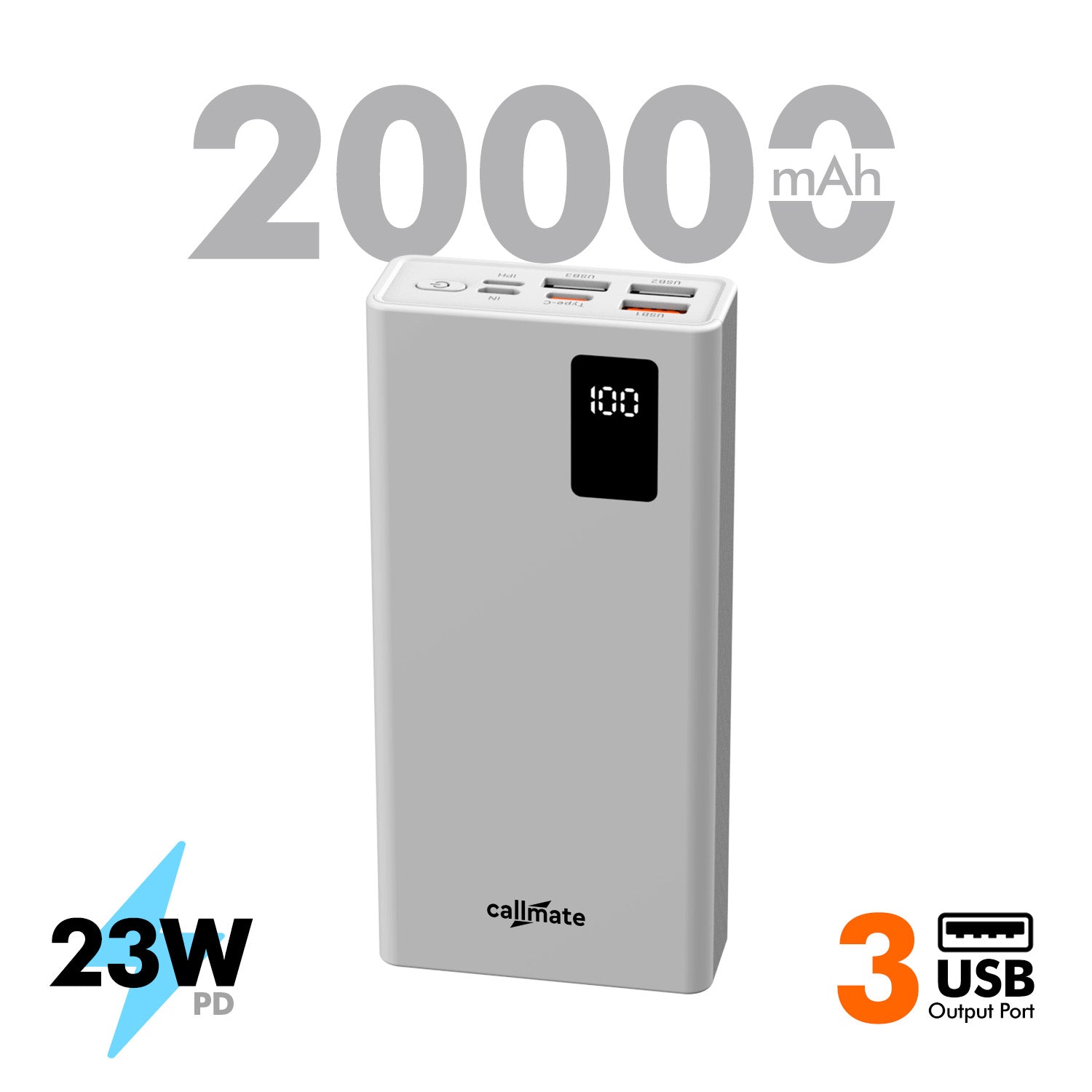 Meteor: The Power Bank 20000mAh