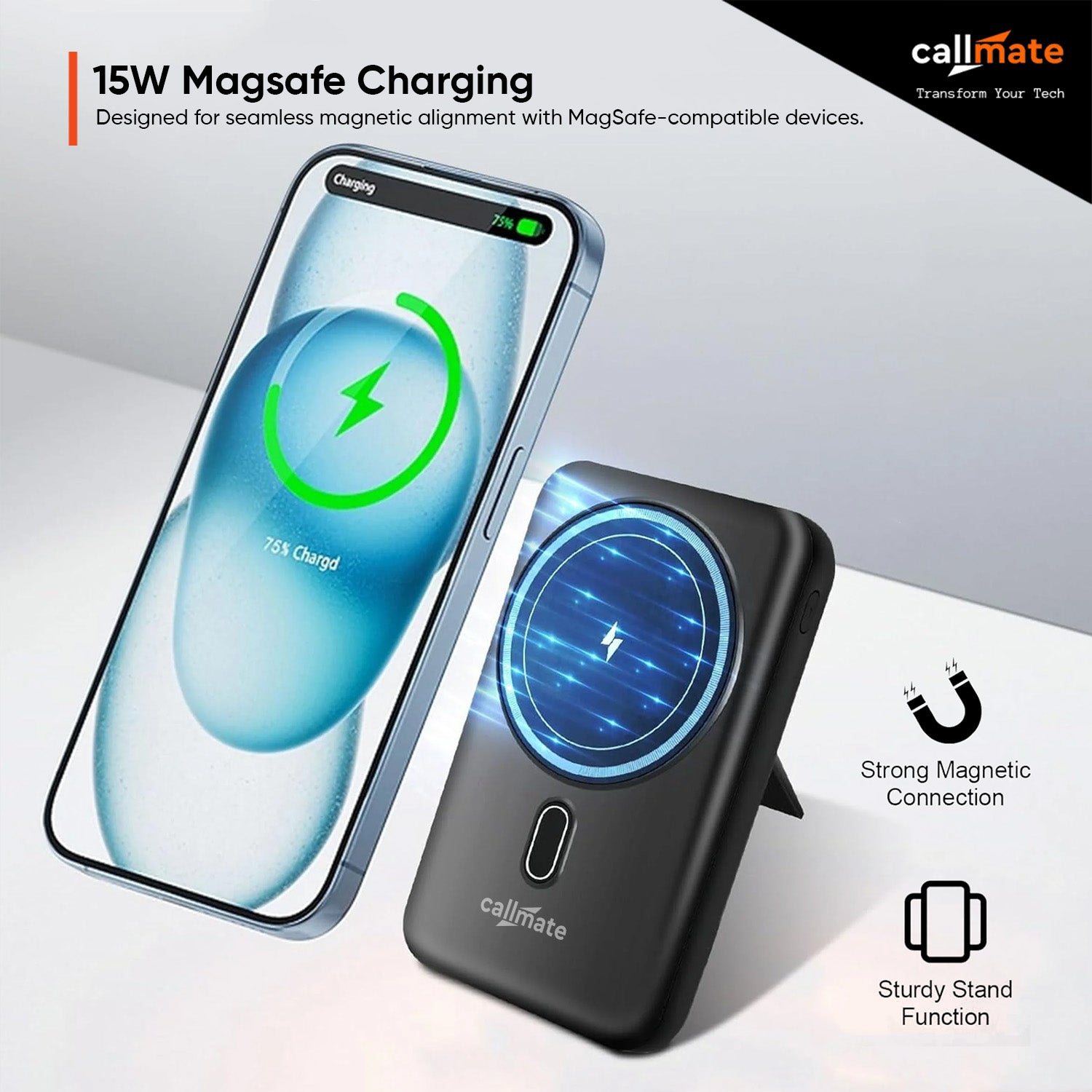 Energymate : The Wireless Power Bank 10000mAh