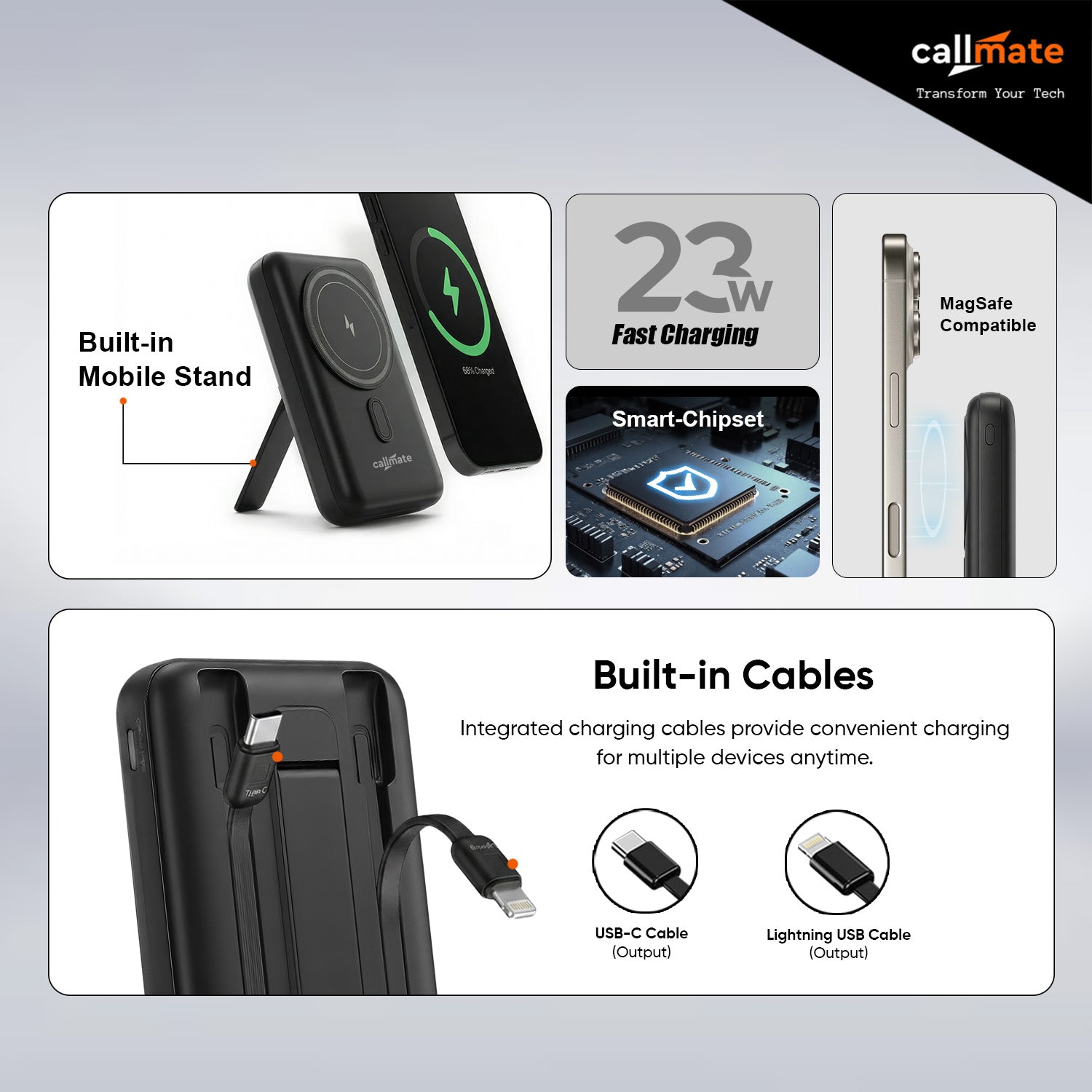 Energymate : The Wireless Power Bank 10000mAh