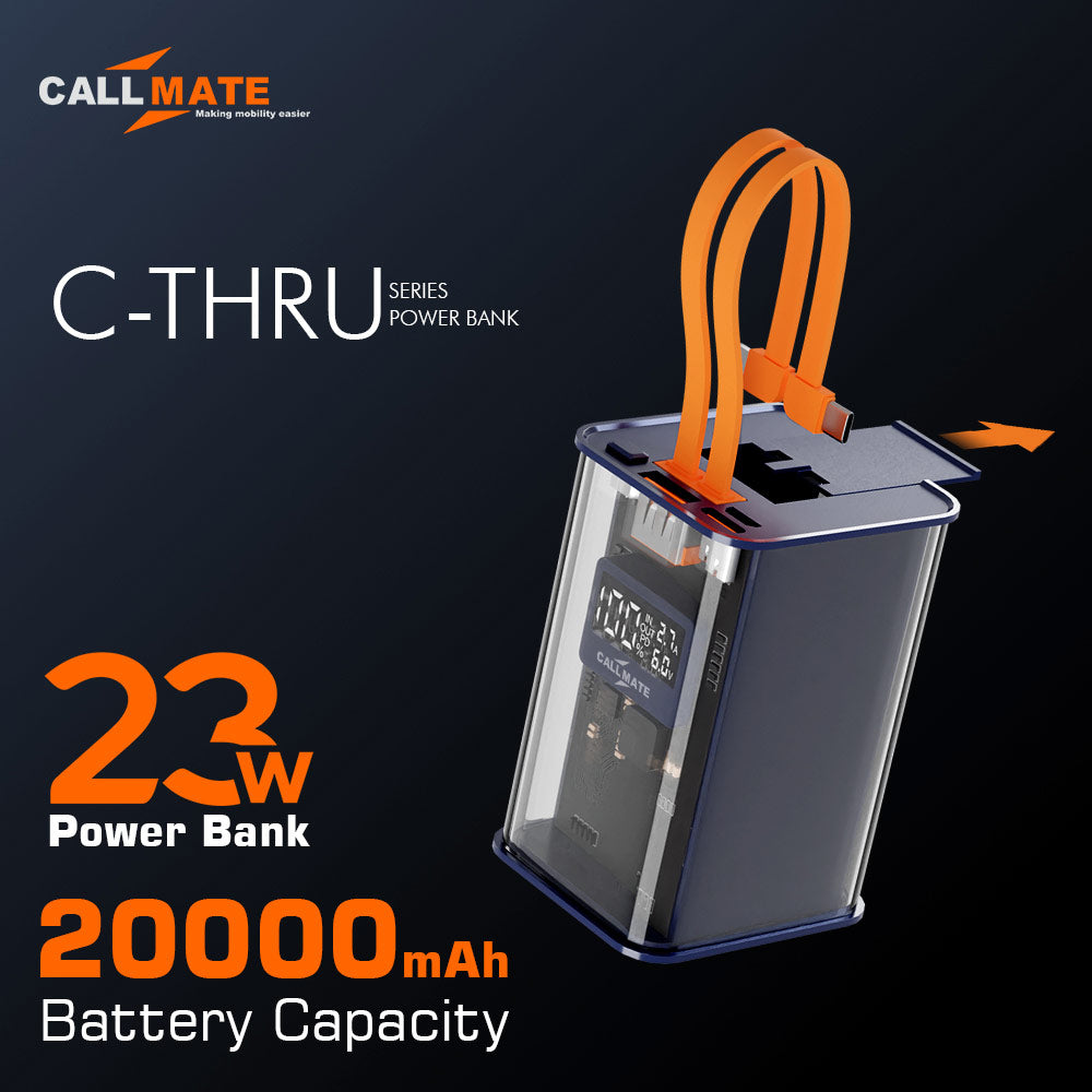 Aurora: The C-Thru Power Bank 20000mAh