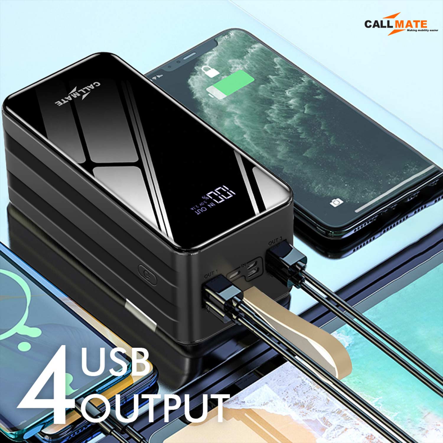 Cyclone: The Power Bank 80000mAh