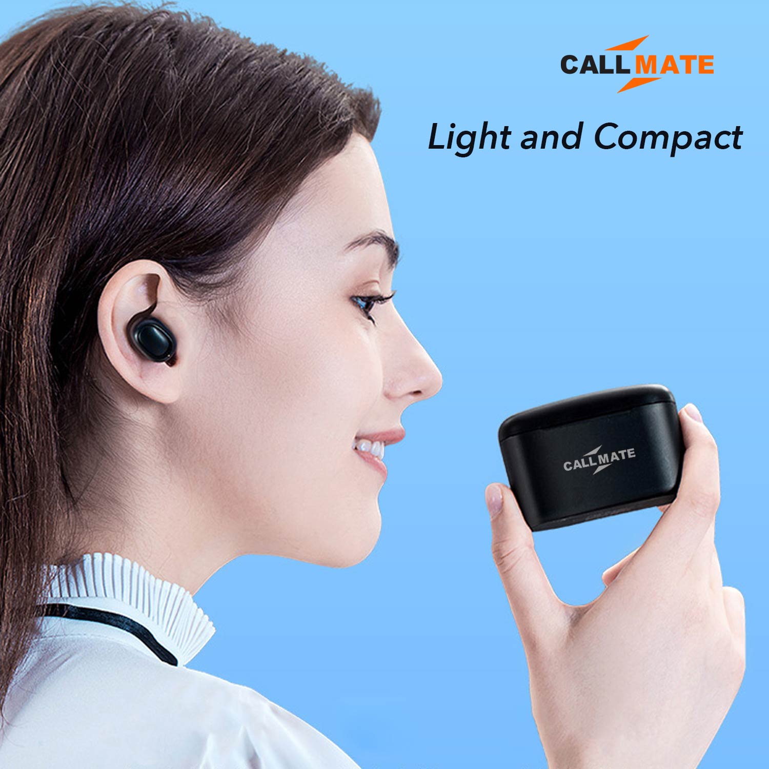 Havit-i6 Bluetooth 5.0 FLASE Wireless Single Earbud Stereo Music