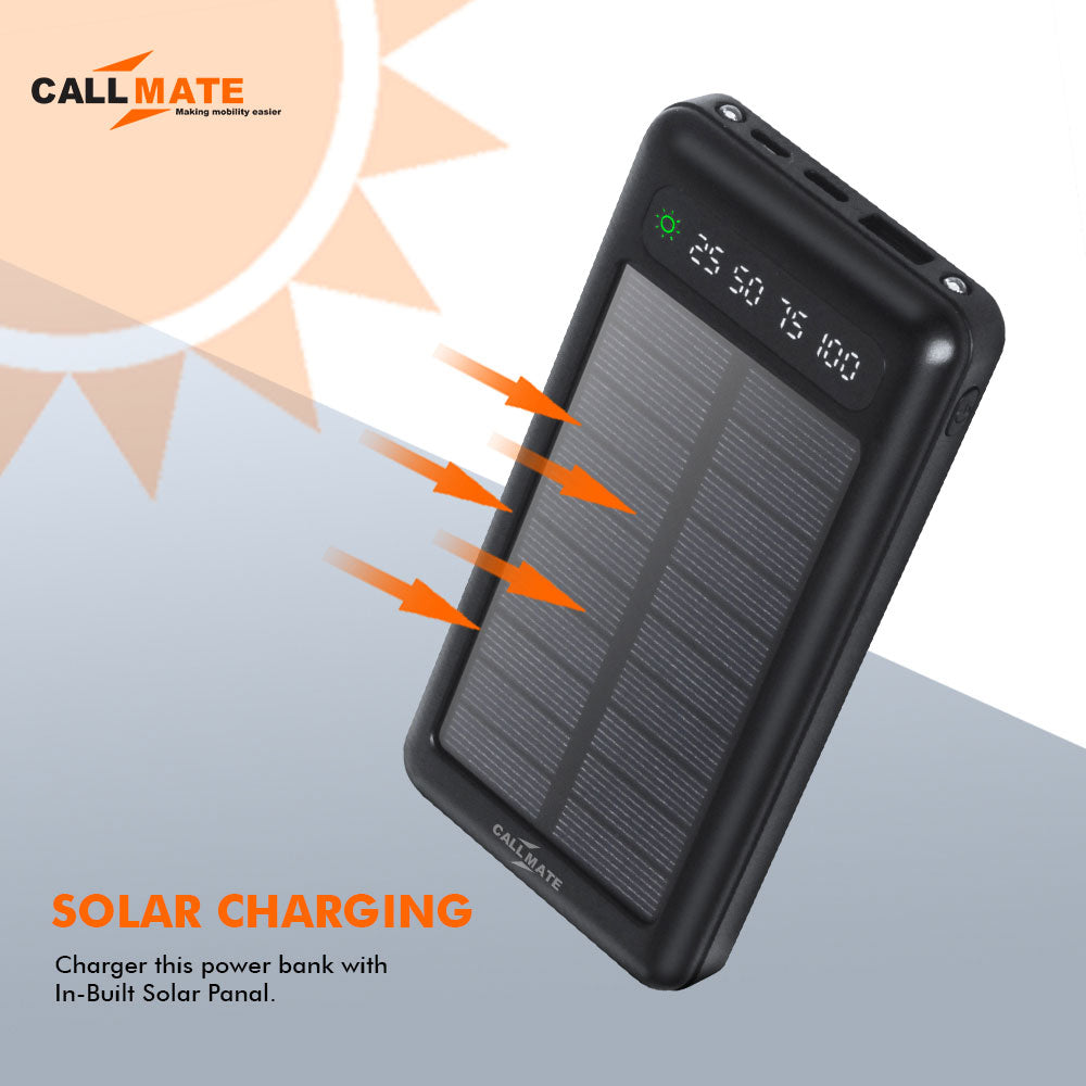 Callmate Solar-01 Power Bank 10000mAh