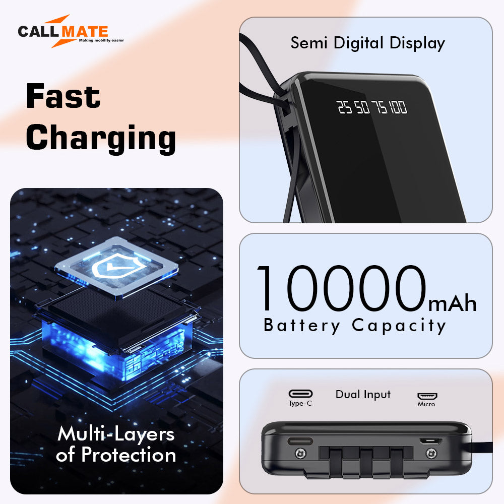 The Fast Charging Power Bank 10000mAh