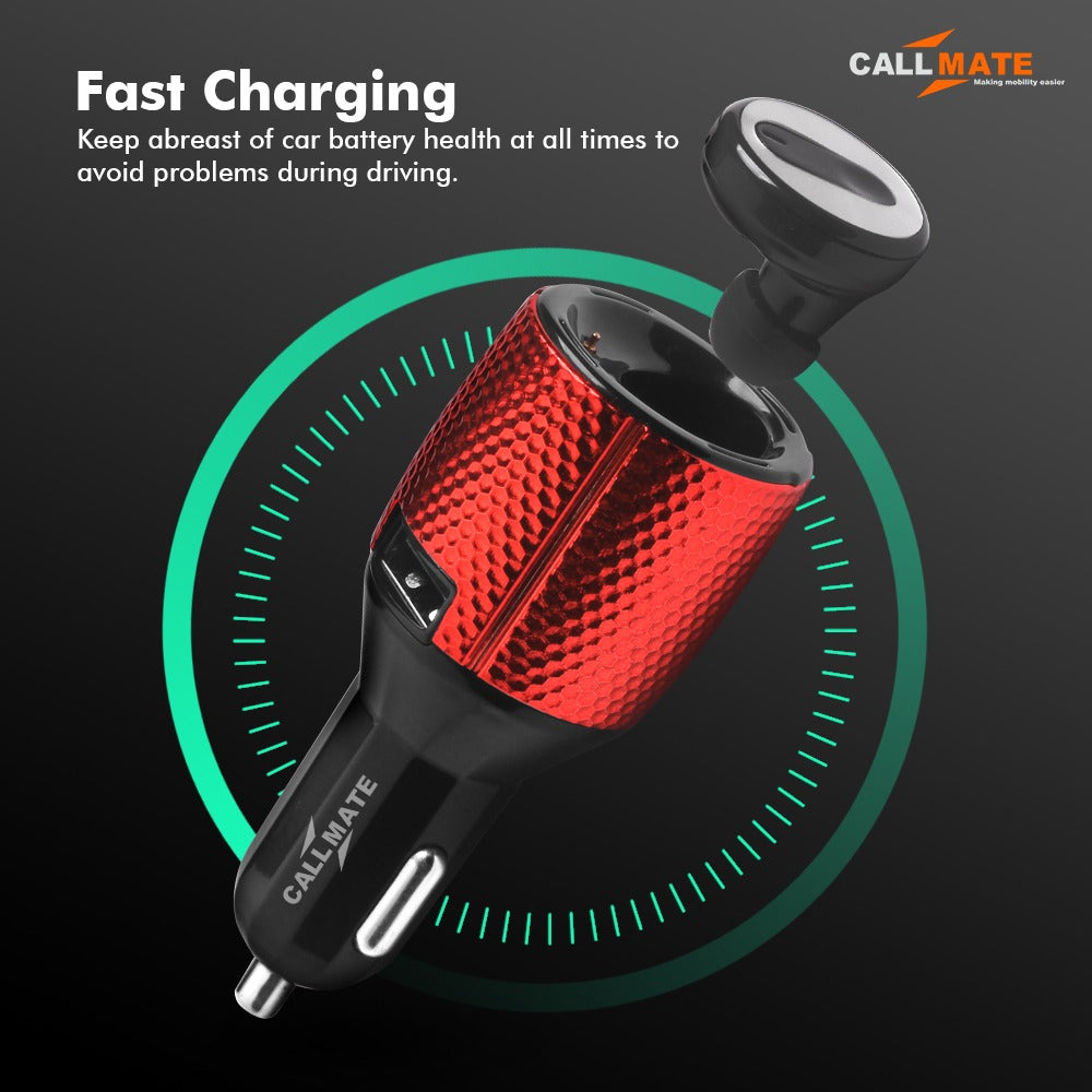 Chrono: The Car Charger & Wireless Earbud