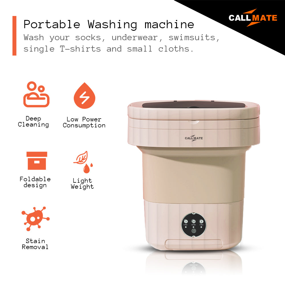 EchoWash- Portable Folding Washing Machine