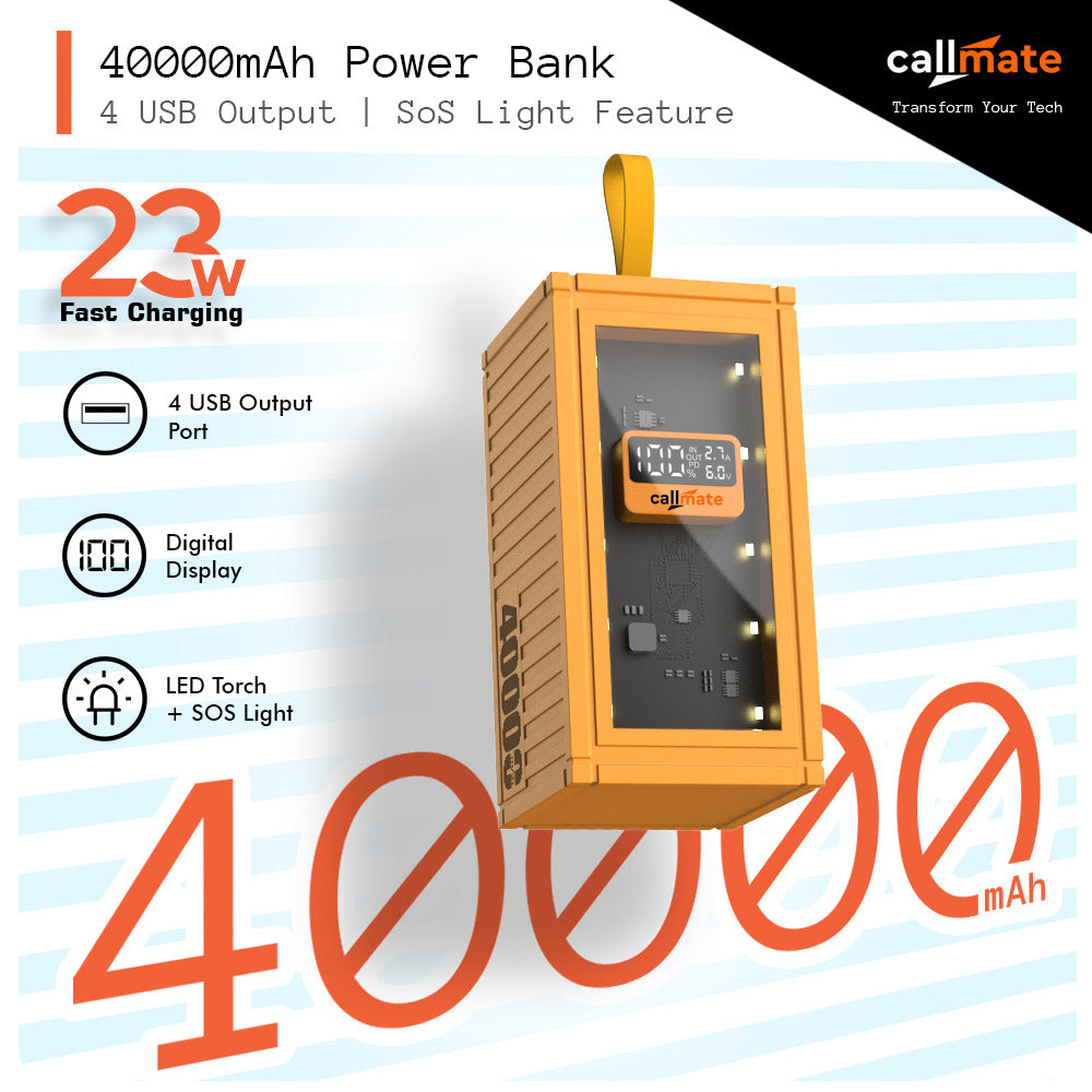 Ultrafuse: The Power Bank 40000mAh