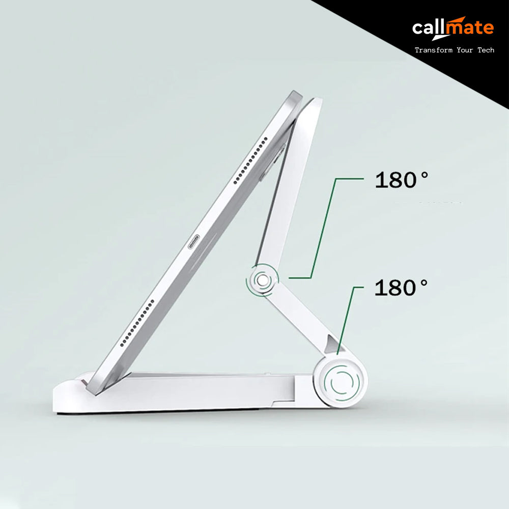 Universal Folding Tablet Stand (White)